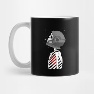 Skeleton astronaut Mug
